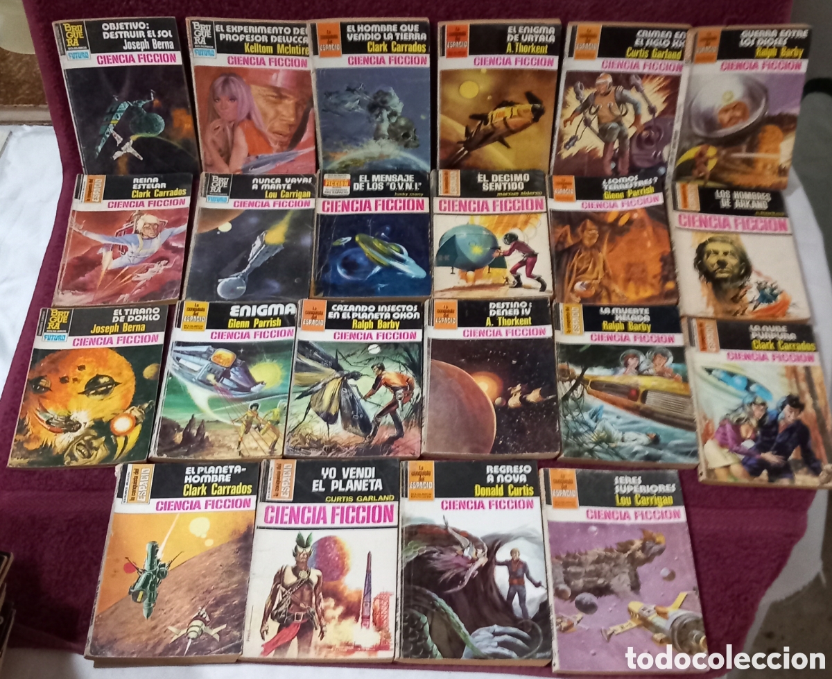 Libros de segunda mano: LOTE 65&times;NOVELAS CIENCIA FICCION/FUTURO/ESPACIO