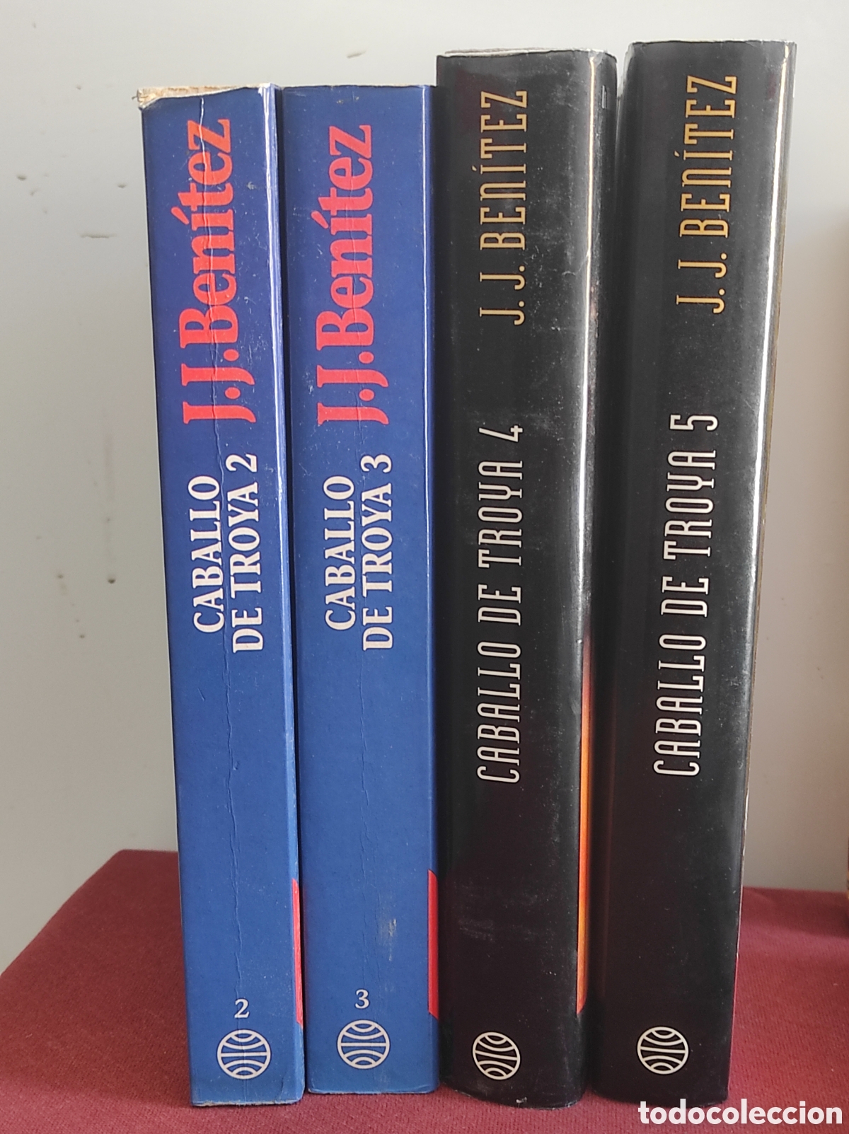 Gebrauchte B&uuml;cher: Caballo de Troya. J. J. Ben&iacute;tez (Ficci&oacute;n Vida Jesucristo). 3, 4, 5 y 6