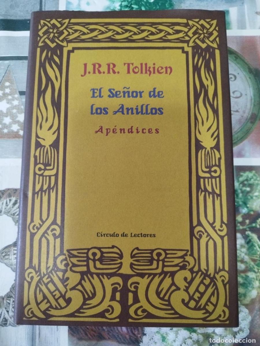 Libros de segunda mano: El Se&ntilde;or de los Anillos J.R.R. Tolkien Ap&eacute;ndices