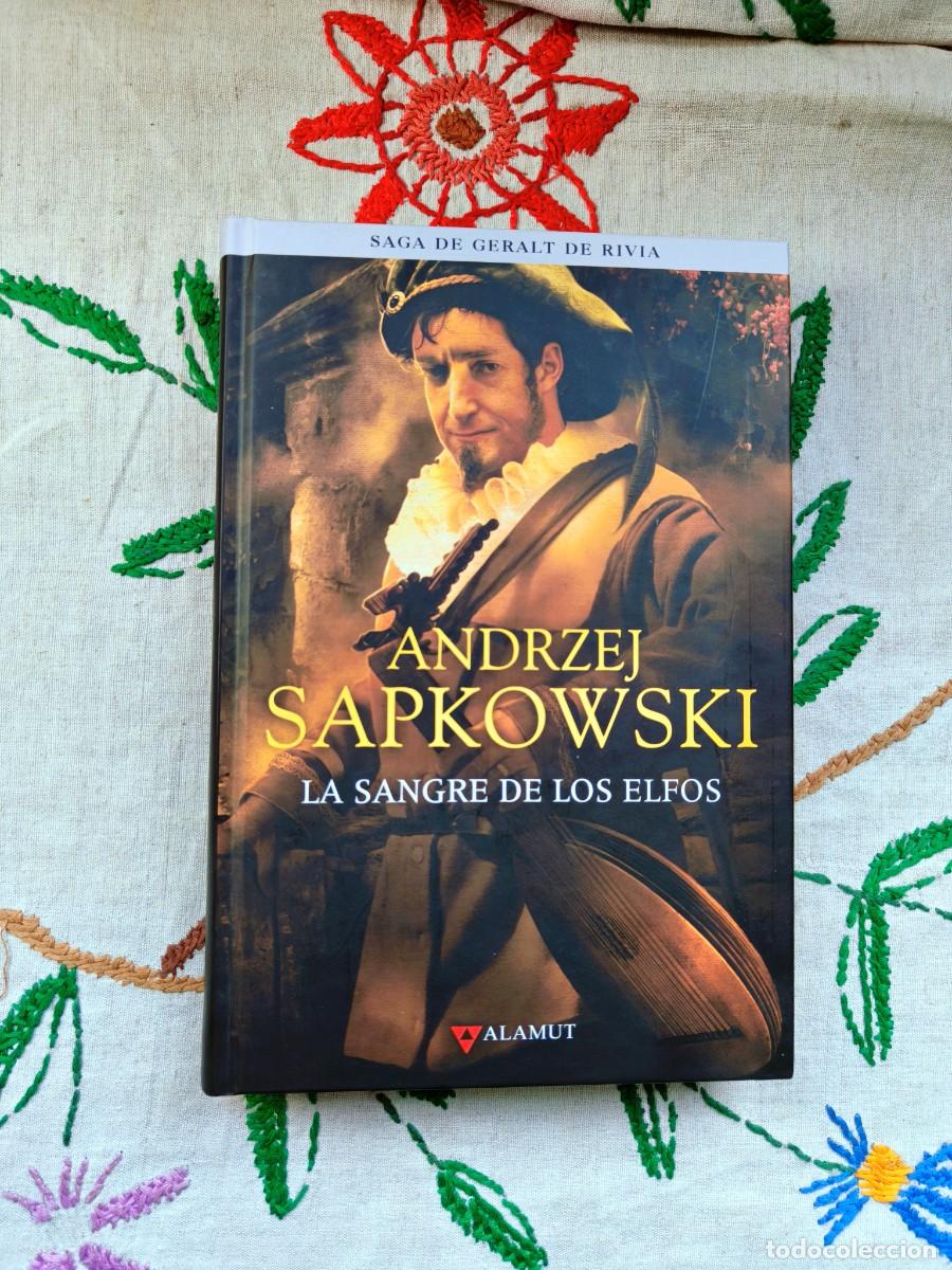 Libros de segunda mano: Saga Geralt de Rivia Libro 3. Sangre Elfos. Andrzej Sapkowski. Editorial Alamut. The Witcher.