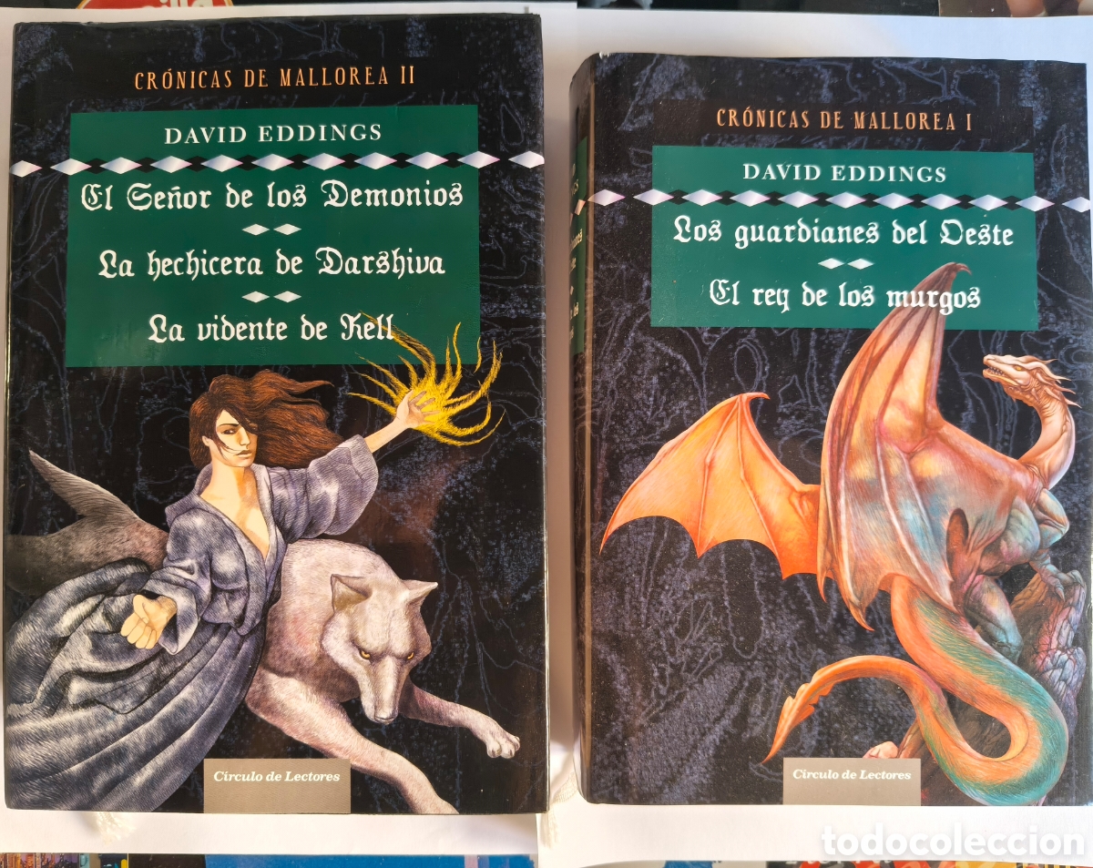 Second hand books: CR&Oacute;NICAS DE MALLOREA I Y II . PENTALOG&Iacute;A. EDDINGS DAVID. C&Iacute;RCULO DE LECTORES. 2007