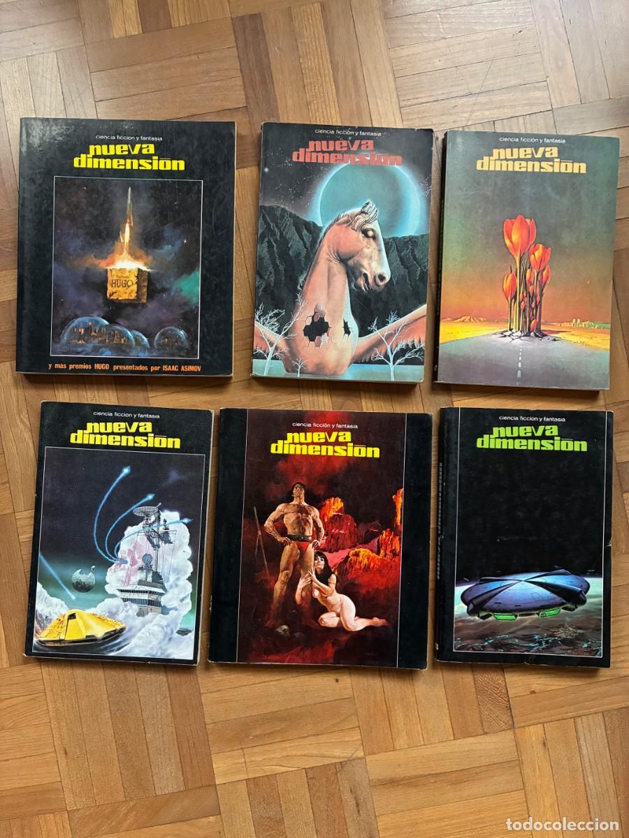 Libros de segunda mano: Lote 8 libros Nueva Dimensi&oacute;n. Bishop, Gene Wolfe. Spinrad, Nourse, Farmer, Dicson, Ediciones F&eacute;nix.