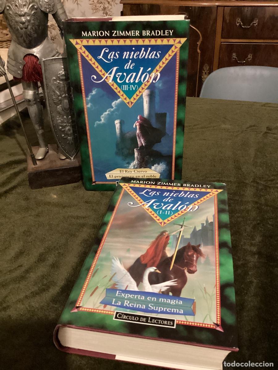 Libros de segunda mano: ZIMMER: LAS NIEBLAS DE AVALON. 2 TOMOS. OBRA COMOLETA. C&Iacute;RCULO.