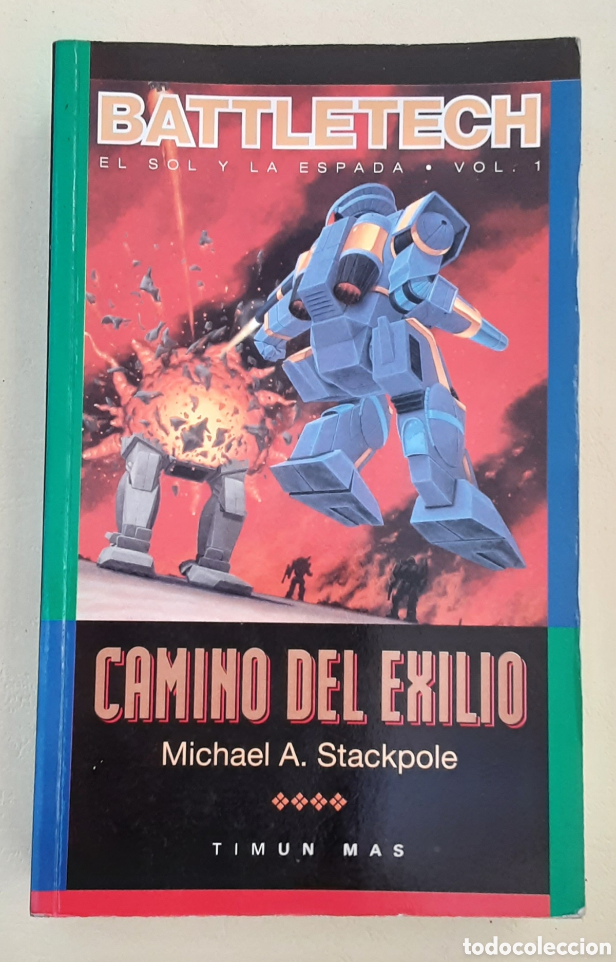 Libros de segunda mano: Battletech: El sol y la espada (Trilog&iacute;a completa) Michael A. Stackpole - Foto 2