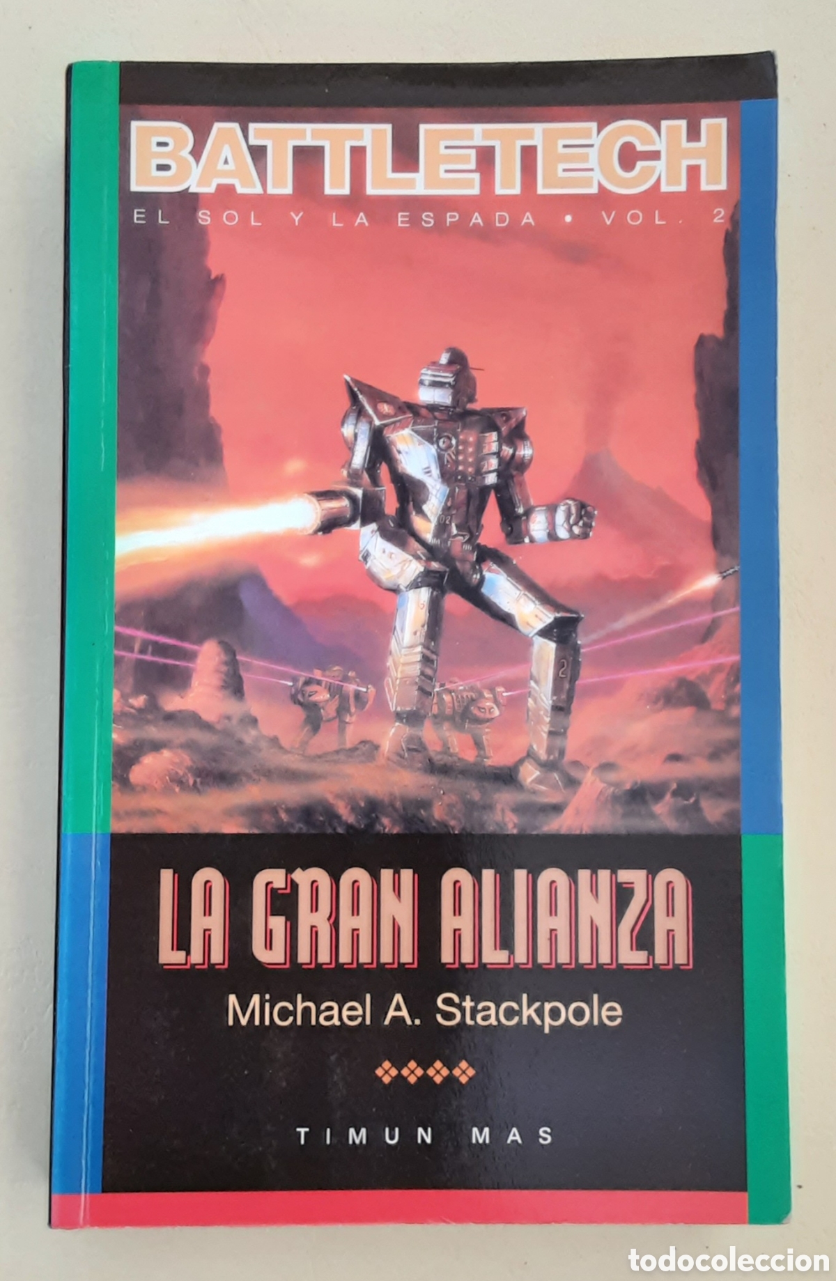 Libros de segunda mano: Battletech: El sol y la espada (Trilog&iacute;a completa) Michael A. Stackpole - Foto 4