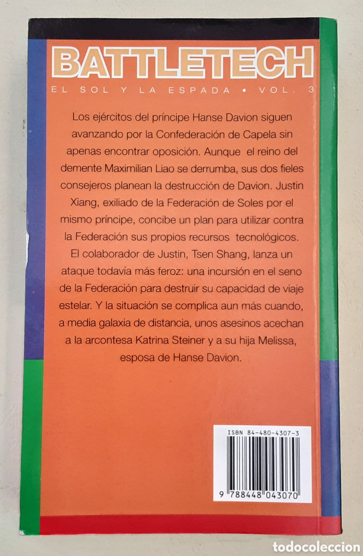 Libros de segunda mano: Battletech: El sol y la espada (Trilog&iacute;a completa) Michael A. Stackpole - Foto 7
