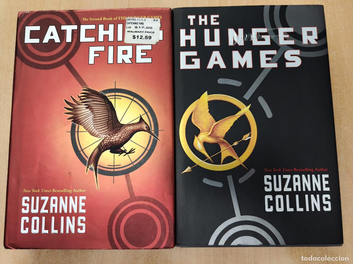 Libros de segunda mano: THE HUNGER GAMES SAGA: THE HUNGER GAMES and CATCHING FIRE - FIRST PRINTINGS Suzanne Collins
