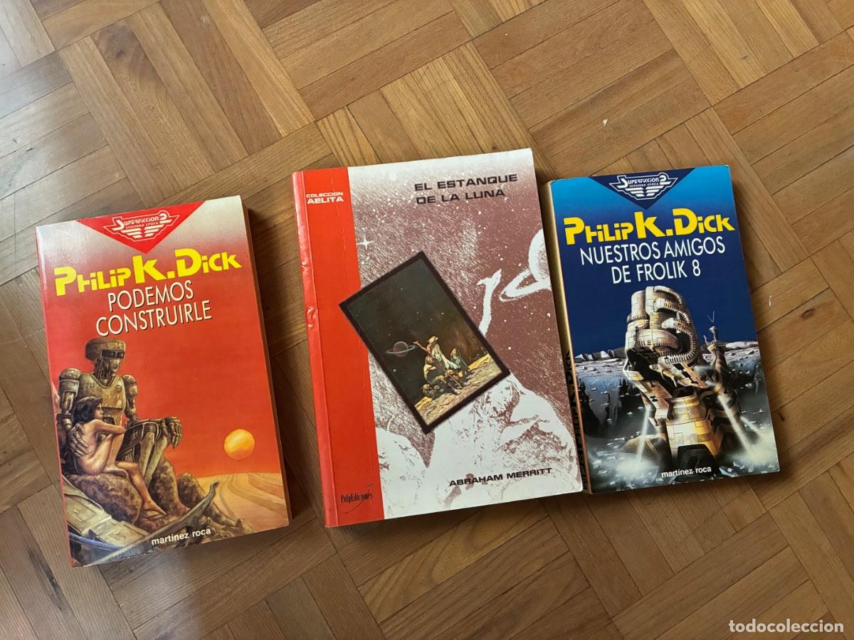 Libros de segunda mano: Lote 3 libros Ciencia Ficci&oacute;n Dick y Merritt