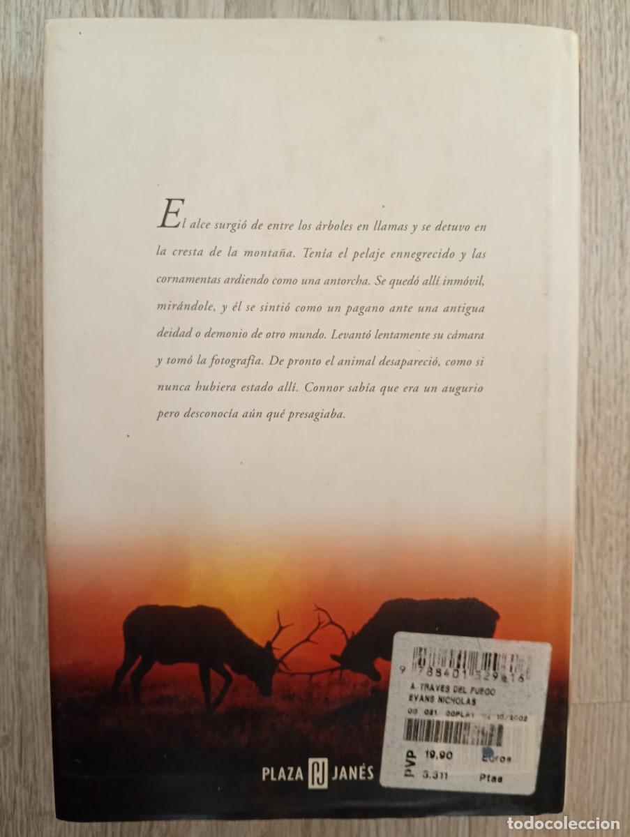 Libros de segunda mano: Nicholas Evans. A trav&eacute;s del fuego - Foto 2