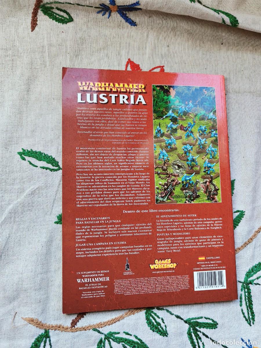 Libros de segunda mano: Ej&eacute;rcitos Warhammer. Lustria. Games Workshop. Suplemento, Codex. - Foto 3