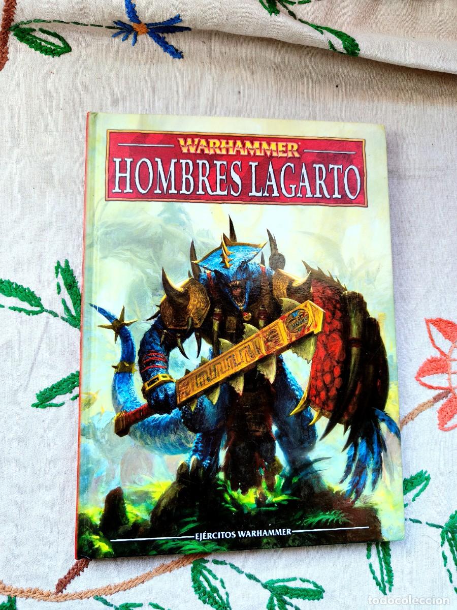 Libros de segunda mano: Ejercitos Warhammer. Hombres Lagarto. Games Workshop. Suplemento. Codex. Tapa dura.