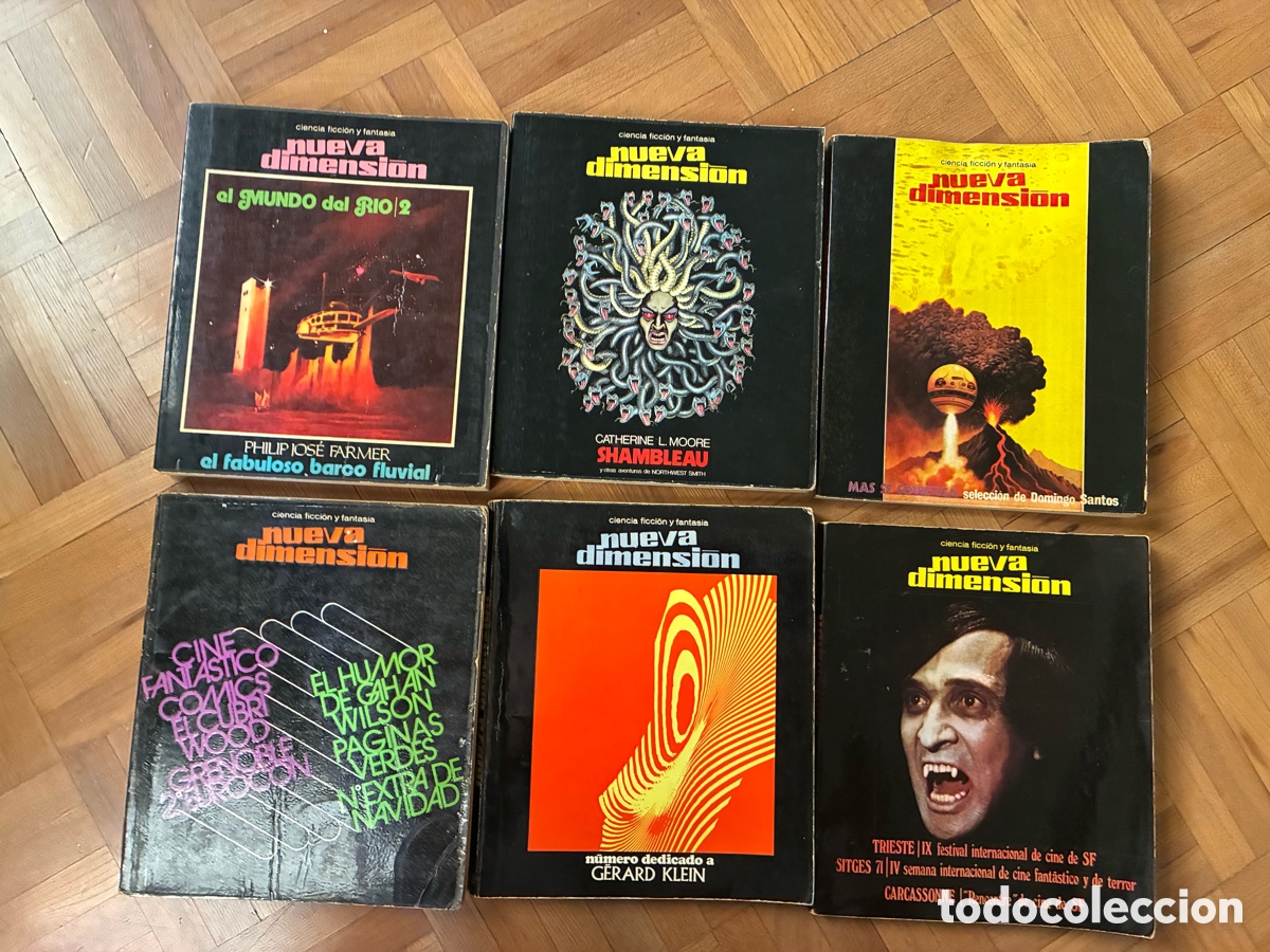 Libros de segunda mano: Lote 6 volumenes de Nueva Dimensi&oacute;n 26,28,61,62,64,70