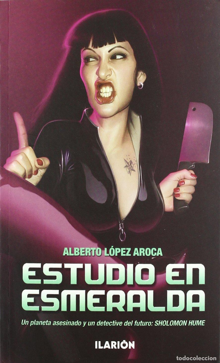 Libros de segunda mano: Estudio en esmeralda: Un planeta asesinado y un detective del futuro: Sholomon Hum (Serie Negra)