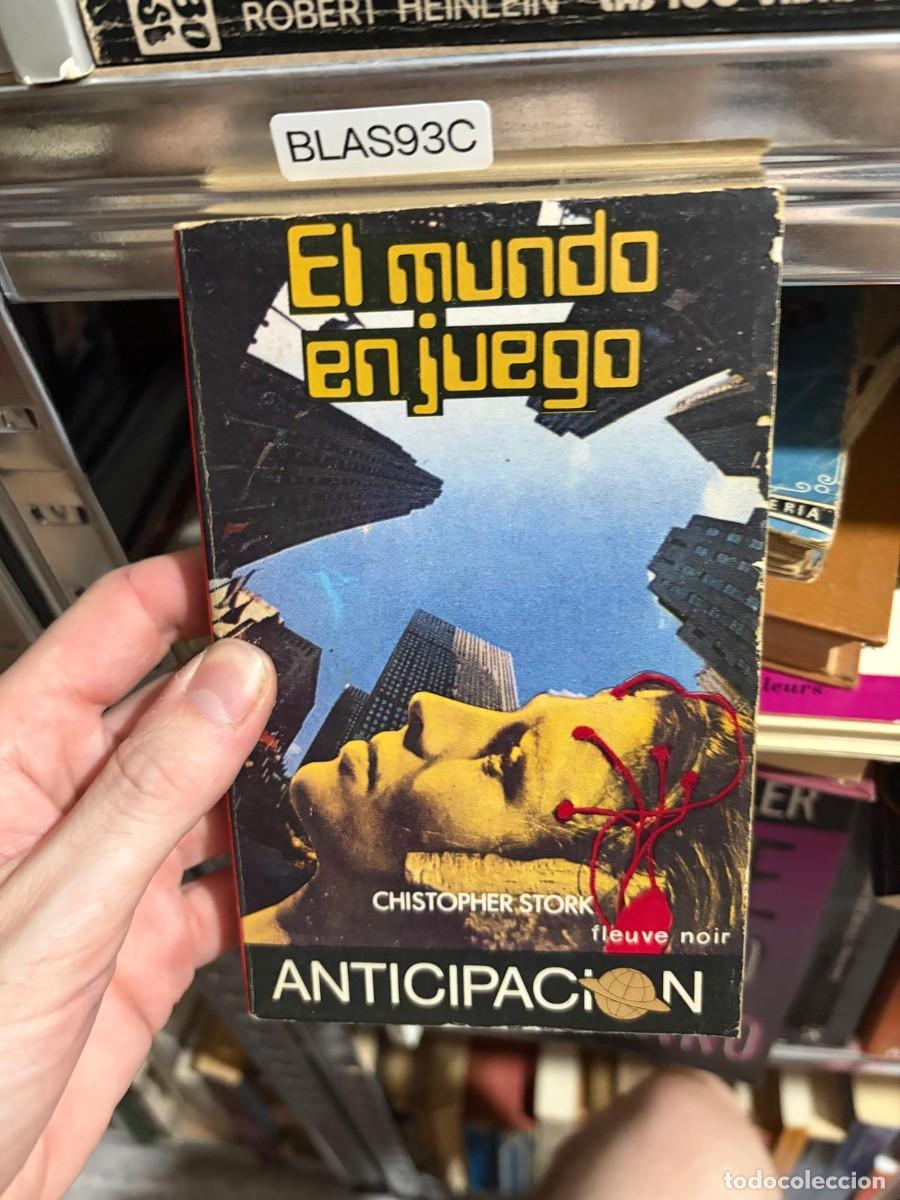 Libros de segunda mano: BLAS93C Christopher Stork, El mundo en juego. Anticipaci&oacute;n (Fleuve Noir).