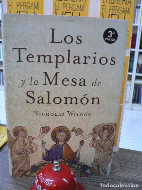 Libros de segunda mano: Los Templarios y la Mesa de Salom&oacute;n - Wilcox, Nicholas - Ediciones Mart&iacute;nez Roca - Mr Novela Hist&oacute;ri