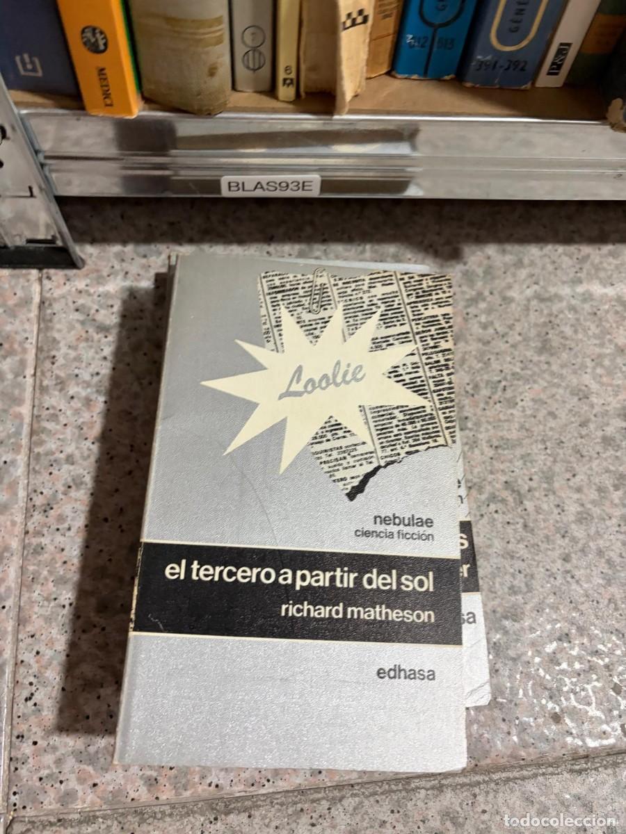 Libros de segunda mano: BLAS93E El tercero a partir del sol &mdash; Richard Matheson &mdash; EDHASA (Nebulae Ciencia Ficci&oacute;n).