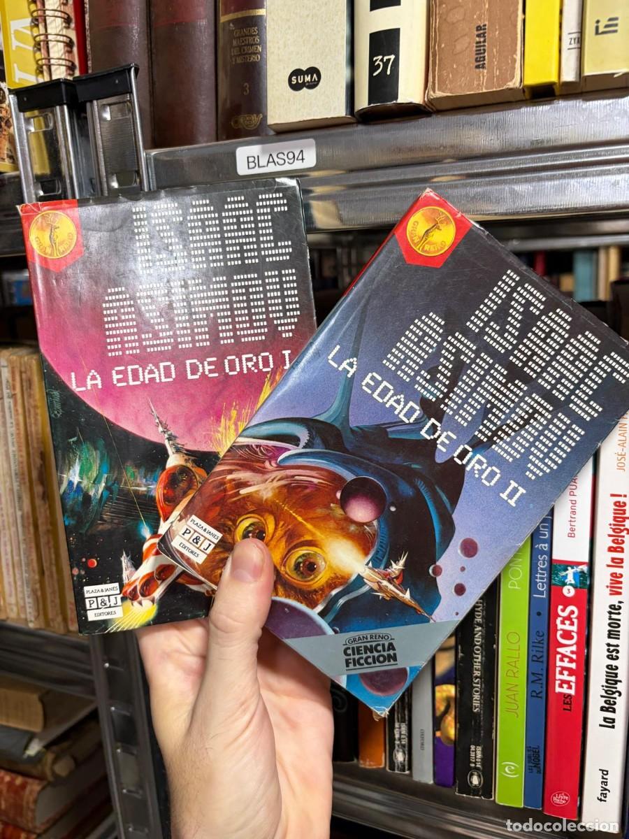 Libros de segunda mano: BLAS94 La Edad de Oro I Y II&ndash; Isaac Asimov &ndash; Plaza & Jan&eacute;s.
