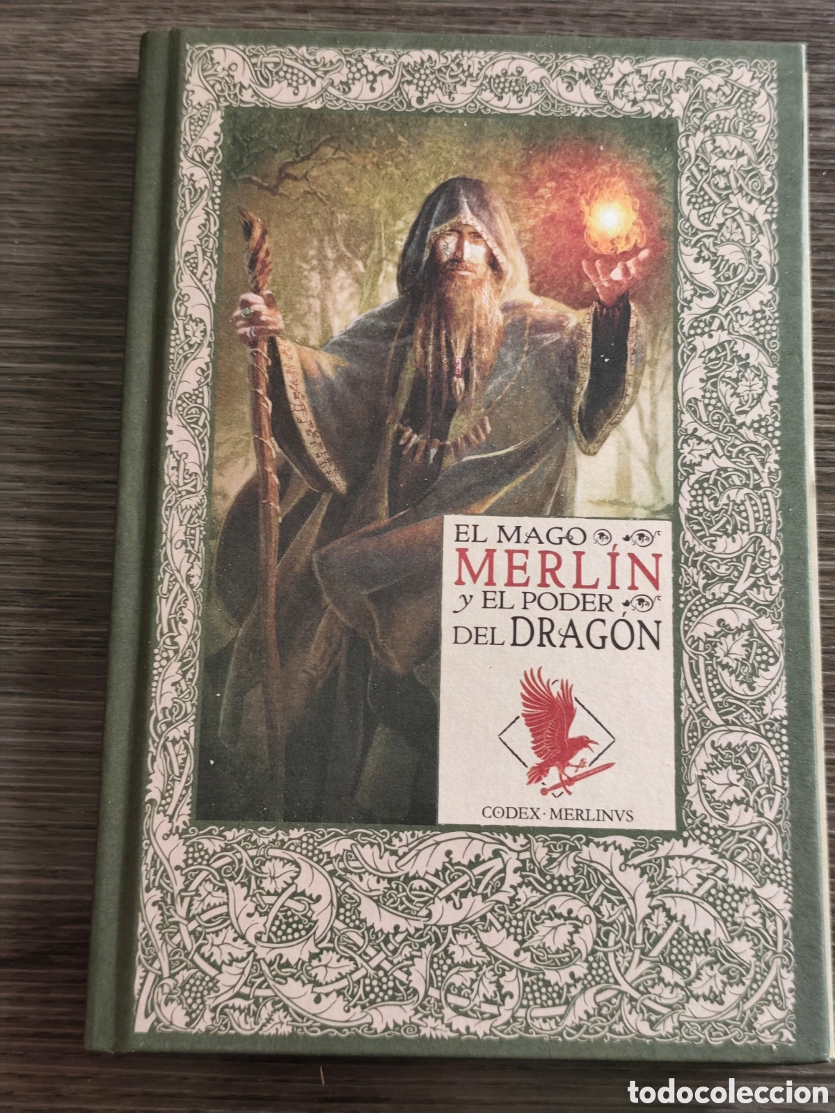 Libros de segunda mano: El mago Merl&iacute;n y el poder del drag&oacute;n Codex Merlinus Las cr&oacute;nicas de Excalibur