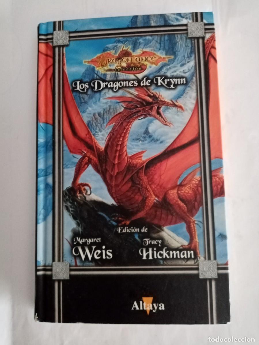 Libros de segunda mano: LOS DRAGONES DE KRYNN .Margaret Weis y Tracy Hickman ( ALTAYA )