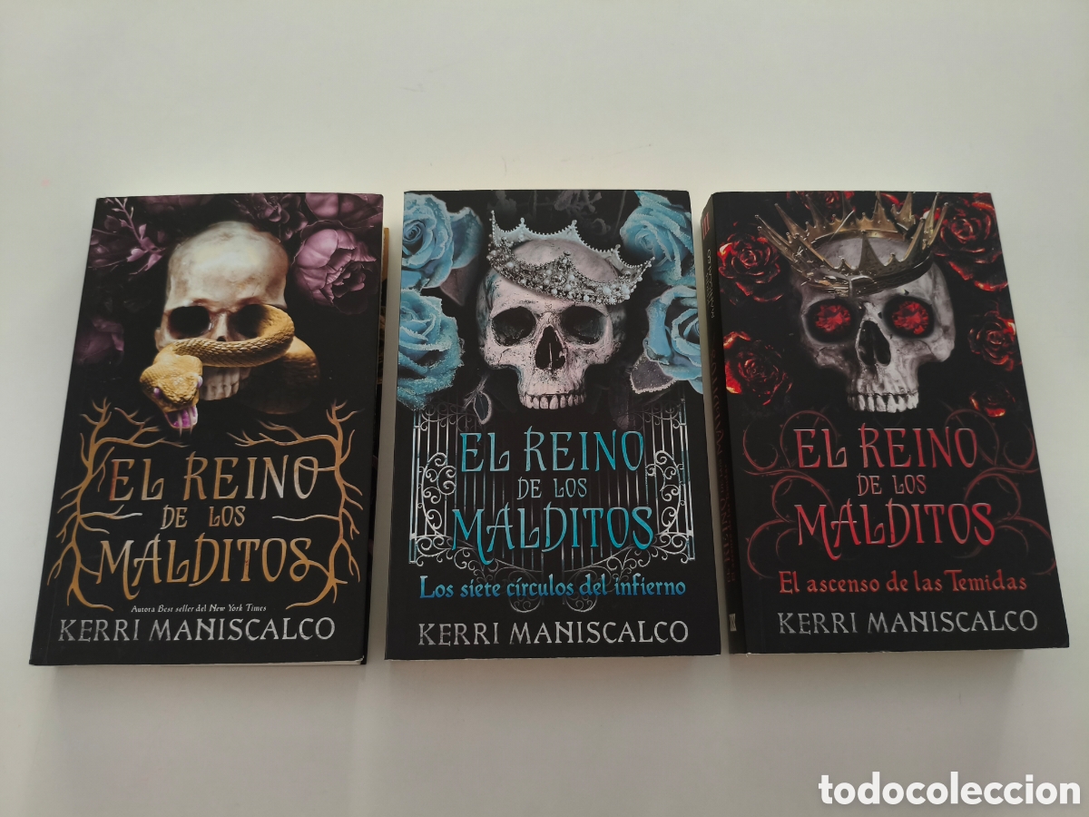 Libros de segunda mano: 010 - Trilog&iacute;a completa del reino de los malditos de Kerri Maniscalco