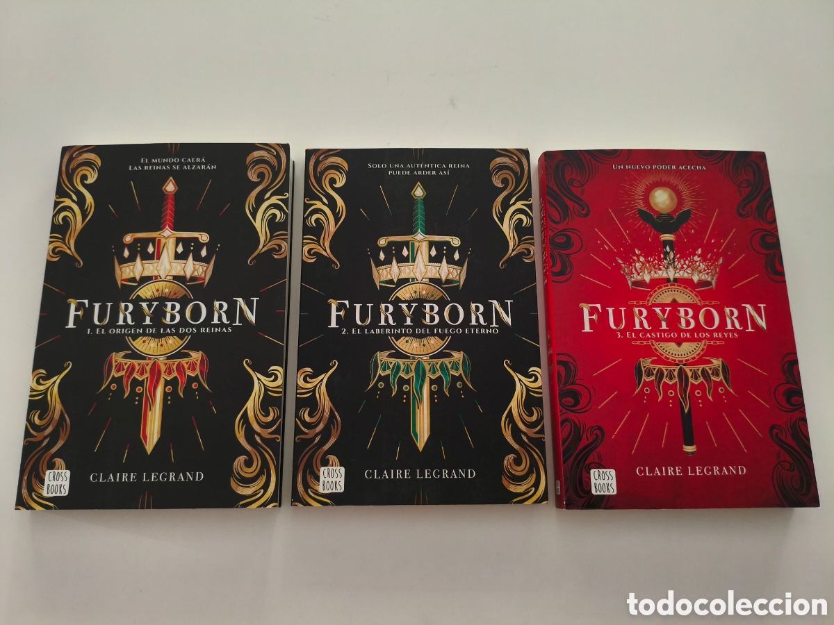 Libros de segunda mano: 011 - Trilog&iacute;a Furyborn de Claire Legrand