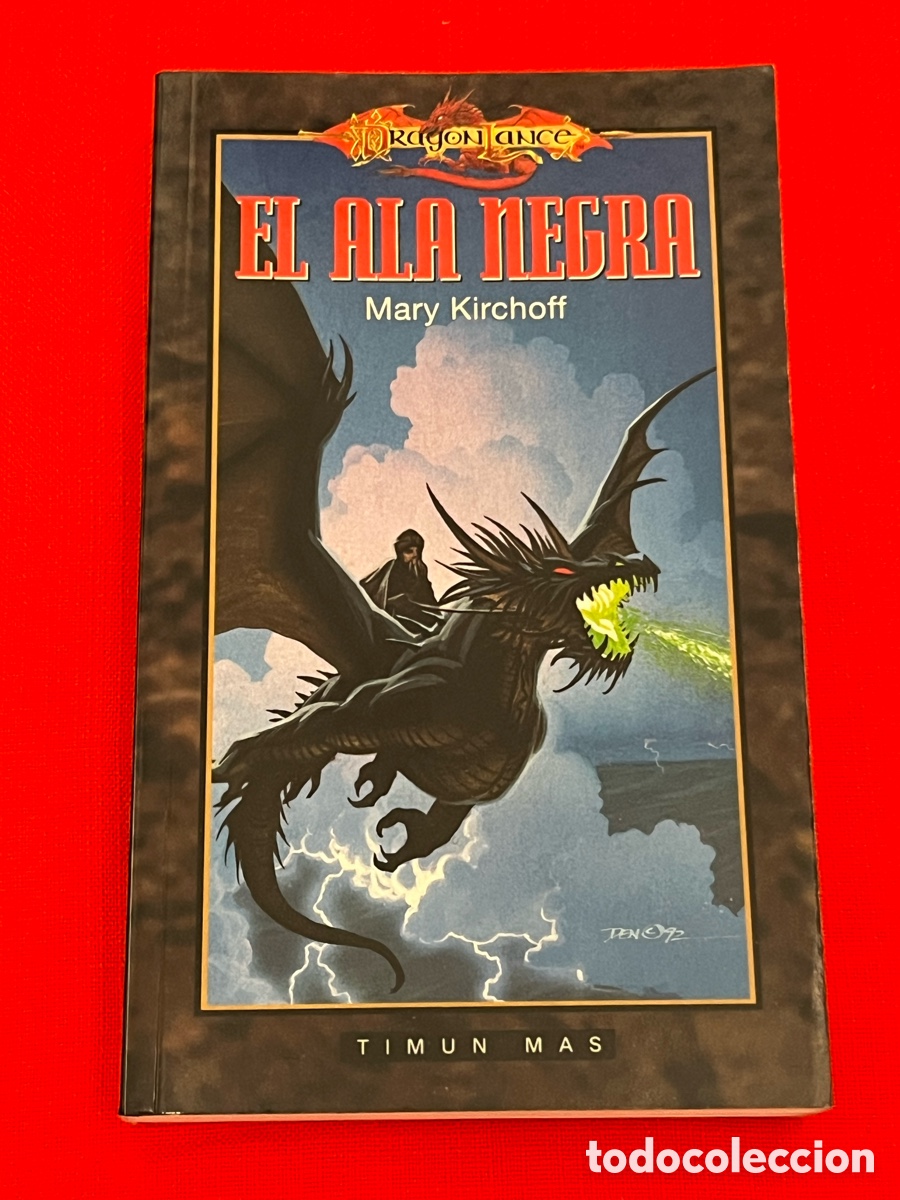 Libros de segunda mano: Libro El Ala Negra - Mary Kirchoff - Dragonlance (Timun Mas)