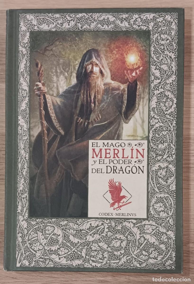 Libros de segunda mano: LIBRO EL MAGO MERLIN Y EL PODER DEL DRAGON RBA