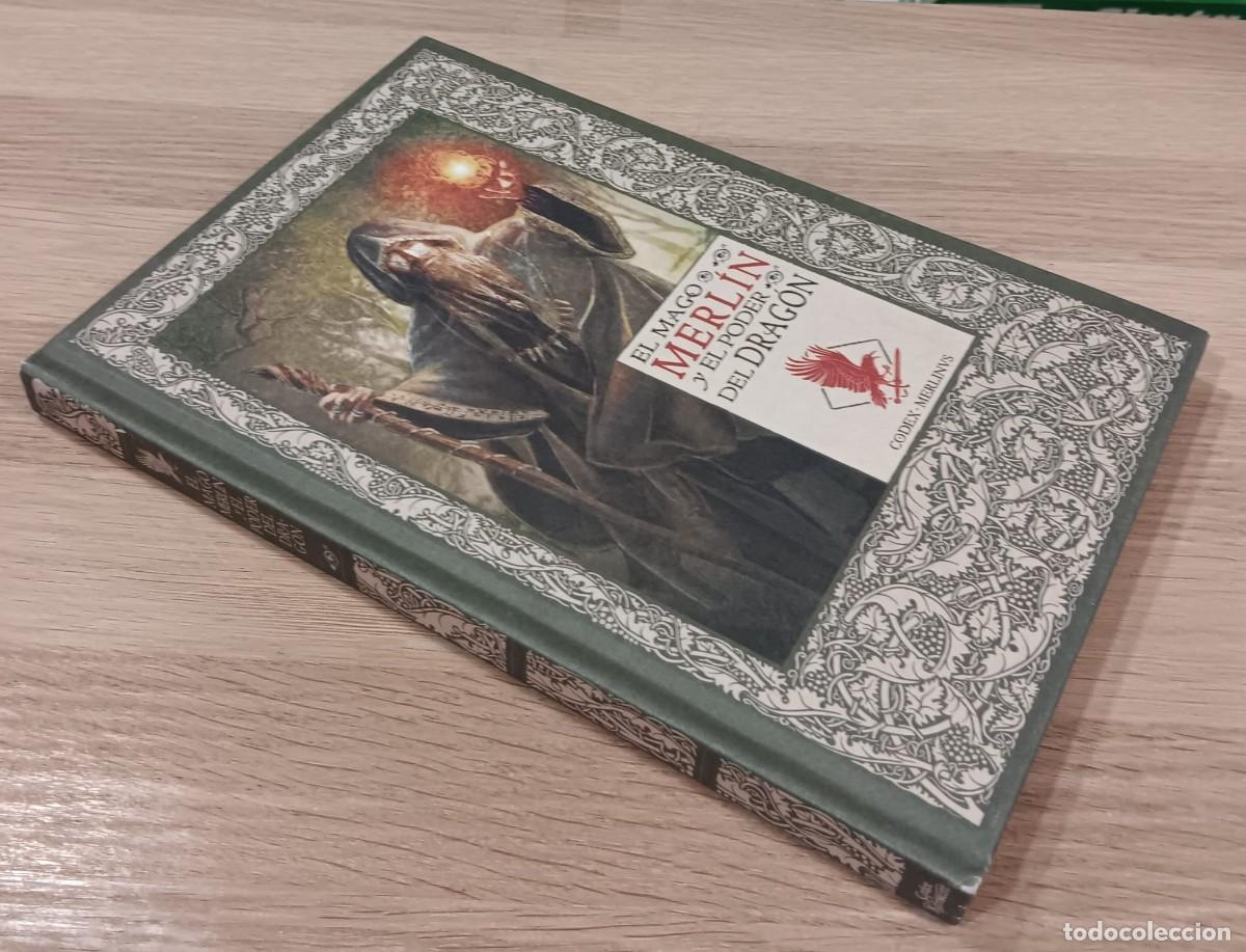 Libros de segunda mano: LIBRO EL MAGO MERLIN Y EL PODER DEL DRAGON RBA - Foto 2