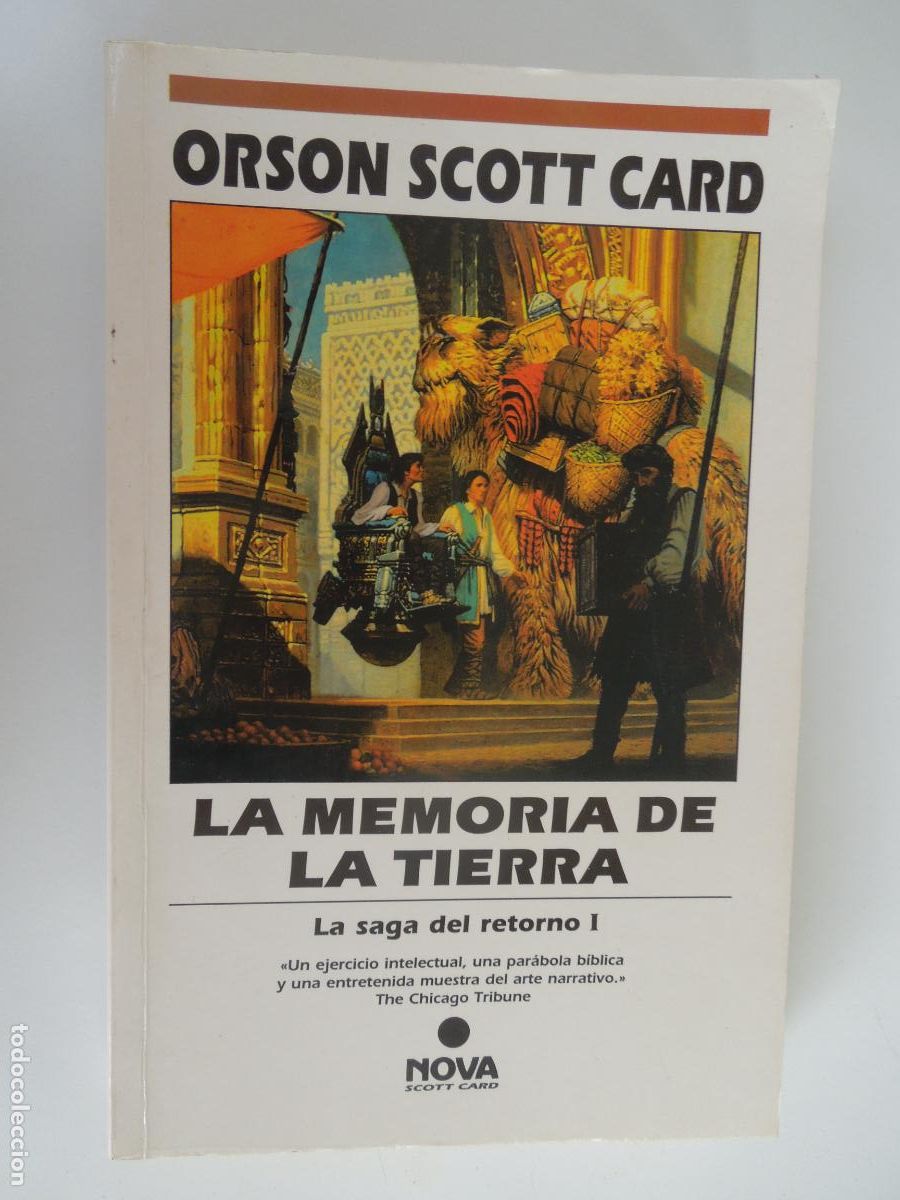 Libros de segunda mano: LA MEMORIA DE LA TIERRA - ORSON SCOTT CARD - LA SAGA DEL RETORNO I - NOVA 1&ordf; EDC 1996