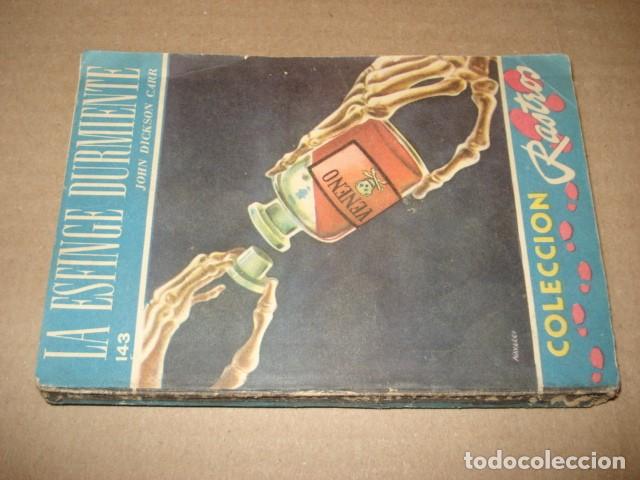 Libros de segunda mano: Colecci&oacute;n Rastros, 143: la esfinge durmiente, 1952, Acme Agency, buen estado. Colecci&oacute;n A.T.