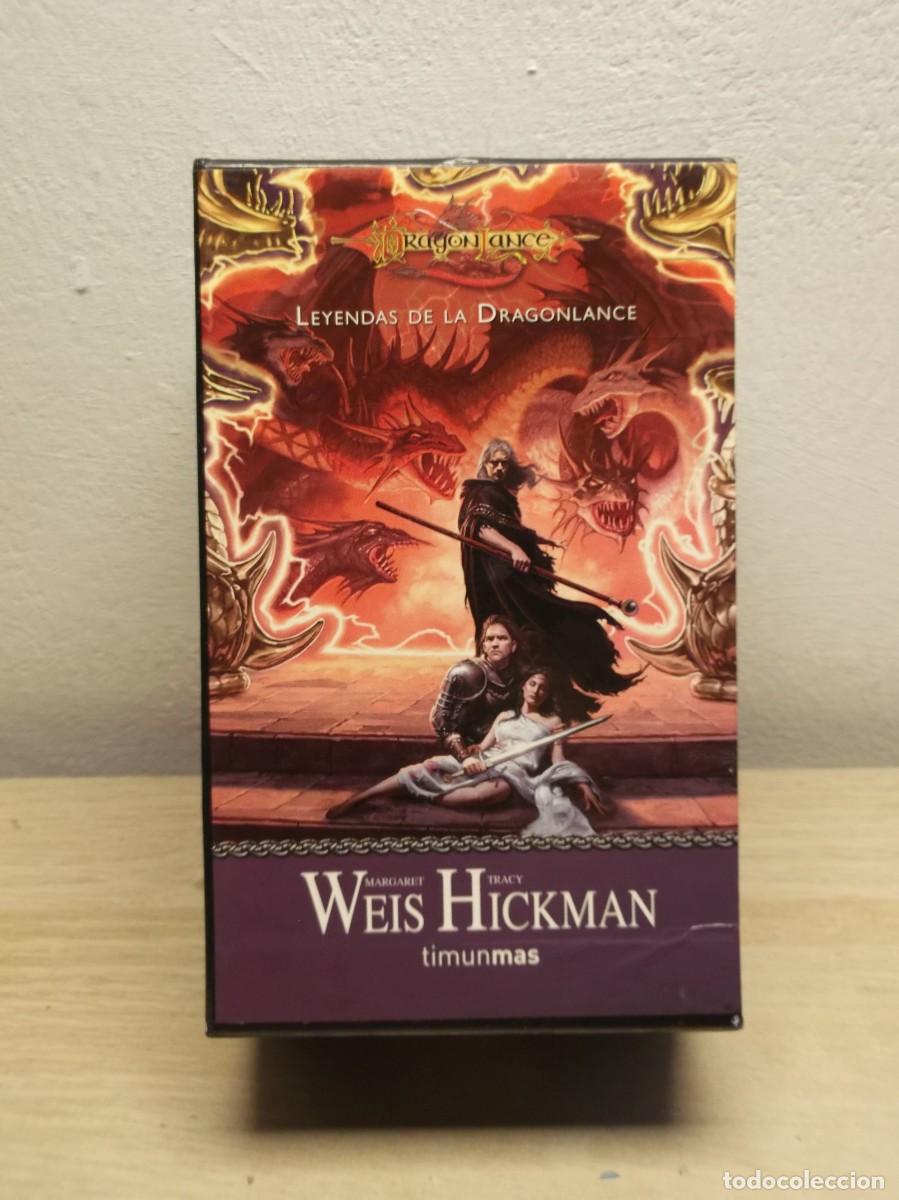 Libros de segunda mano: Leyendas de Dragonlance Margaret Weis, Tracy Hickman, Estuche 3 libros