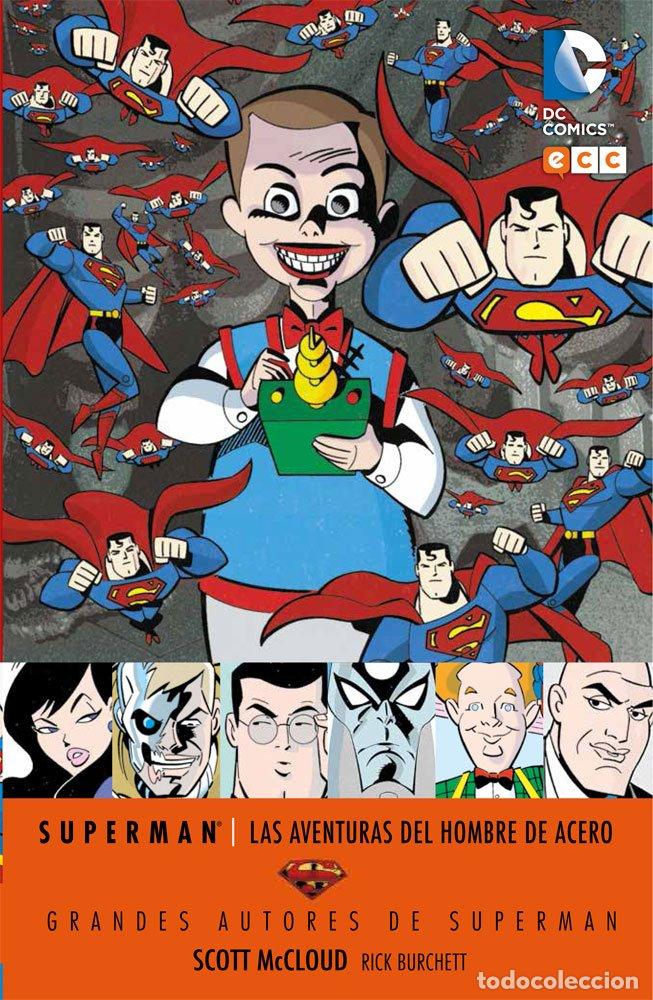 Libros de segunda mano: Grandes Autores de Superman: Scott McCloud - Scott McCloud, Rick Burchett - Ecc Ediciones - Vol: 2