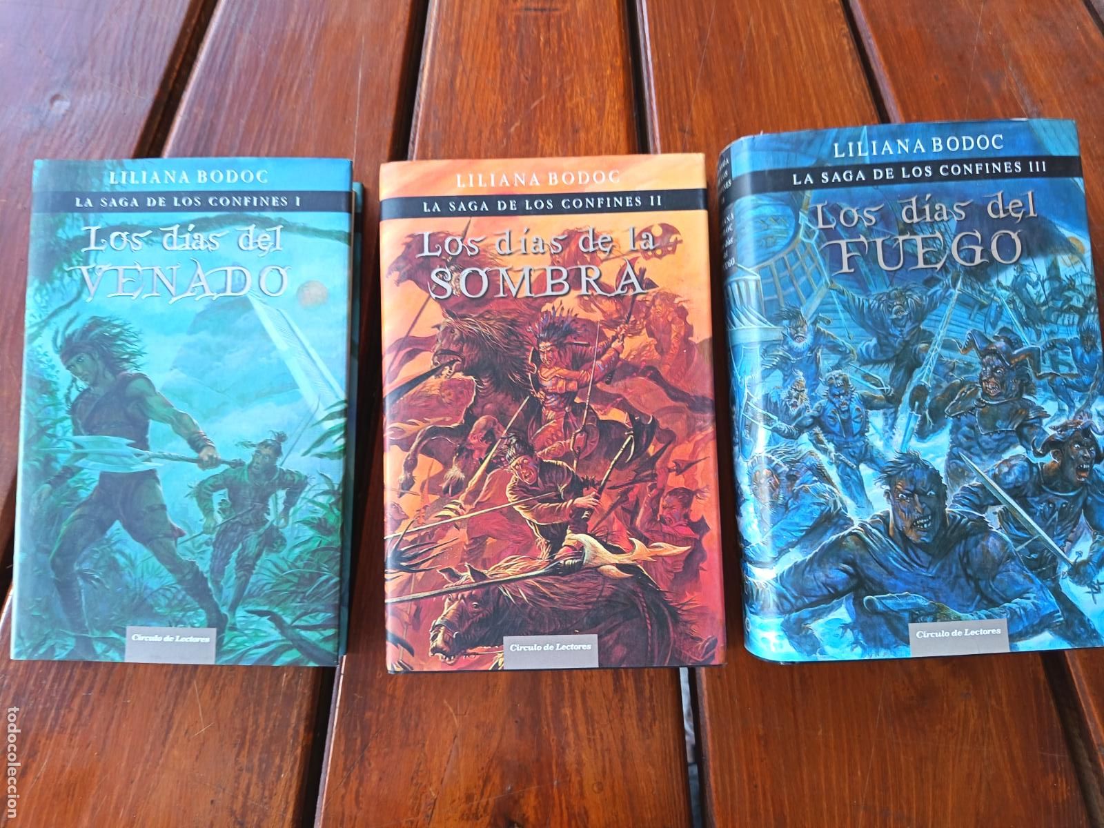 Libros de segunda mano: LA SAGA DE LOS CONFINES. LILIANA BODOC. CIRCULO DE LECTORES. TAPA DURA.
