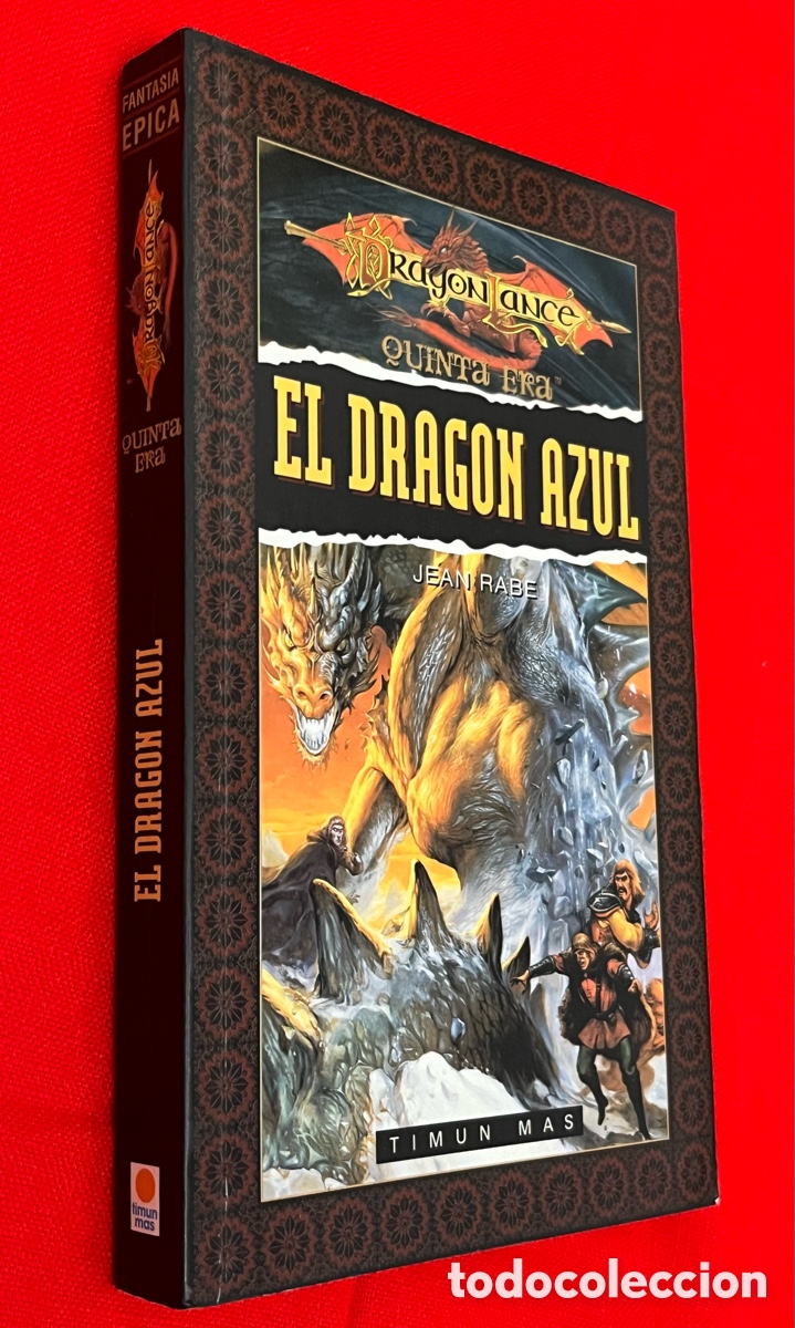Libros de segunda mano: Libro El Drag&oacute;n Azul - Jean Rabe