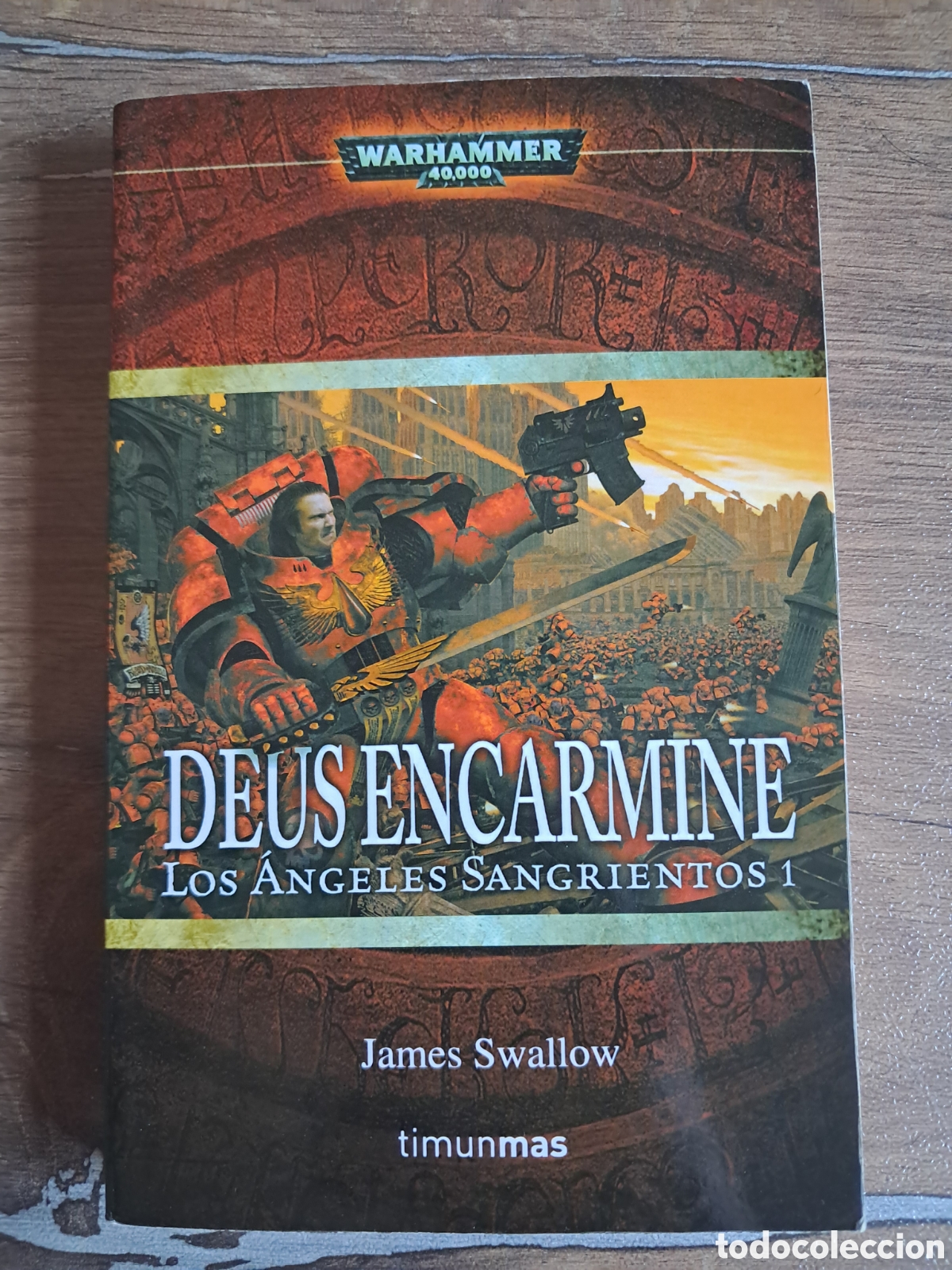 Libros de segunda mano: Novela Warhammer Deus encarmine