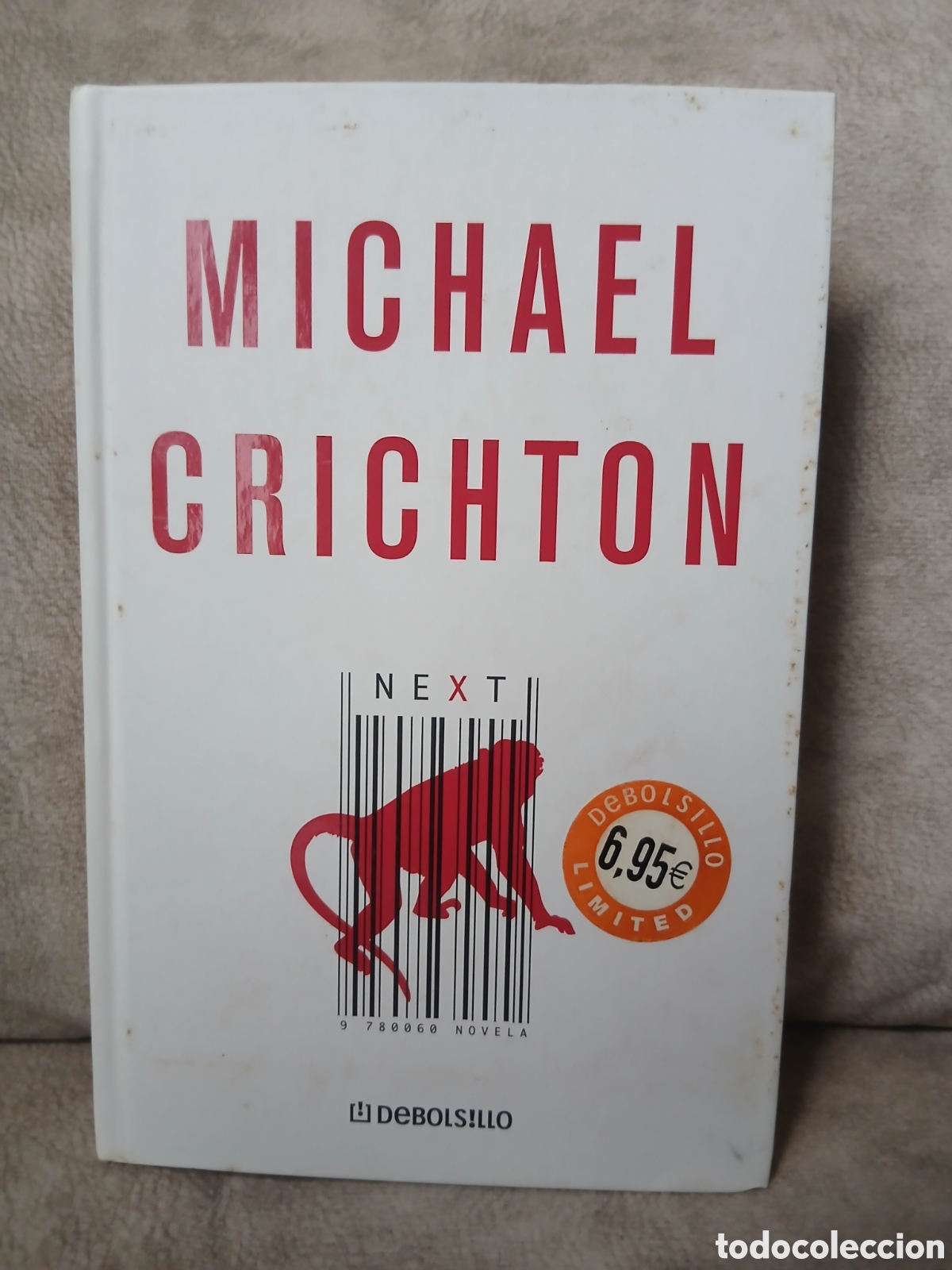 Libros de segunda mano: Libro Next -Michael Crichton- Ed. DeBolsillo 1&deg; Edici&oacute;n 2008