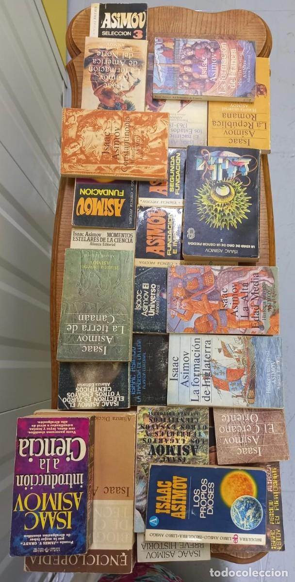 Libros de segunda mano: OPORTUNIDAD EN MADRID! MEGAPACK DE 24 VOL&Uacute;MENES DE ISAAC ASIMOV + 3 DE REGALO (27 LIBROS EN TOTAL)