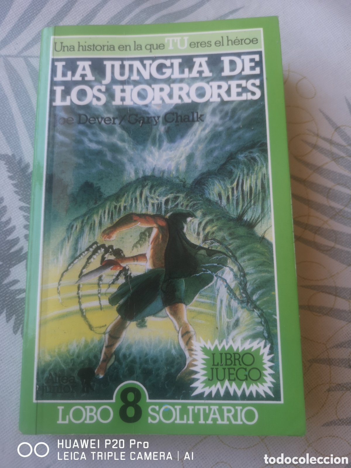 Libros de segunda mano: LIBRO JUEGO LA JUNGLA DE LOS HORRORES LOBO SOLITARIO ALTEA JUNIOR NUMERO 8