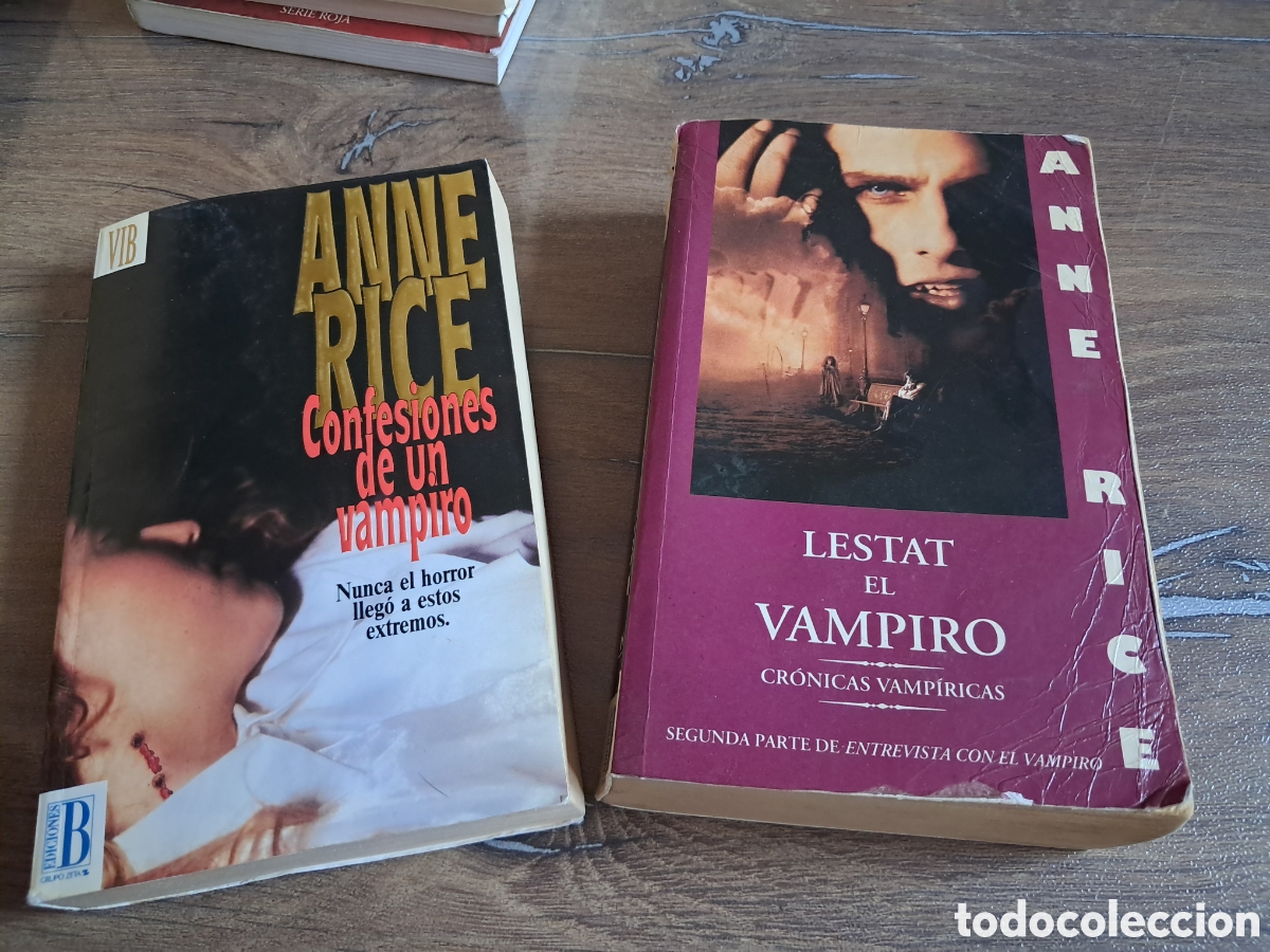 Libros de segunda mano: Lote Novelas de vampiros de Anne Rice