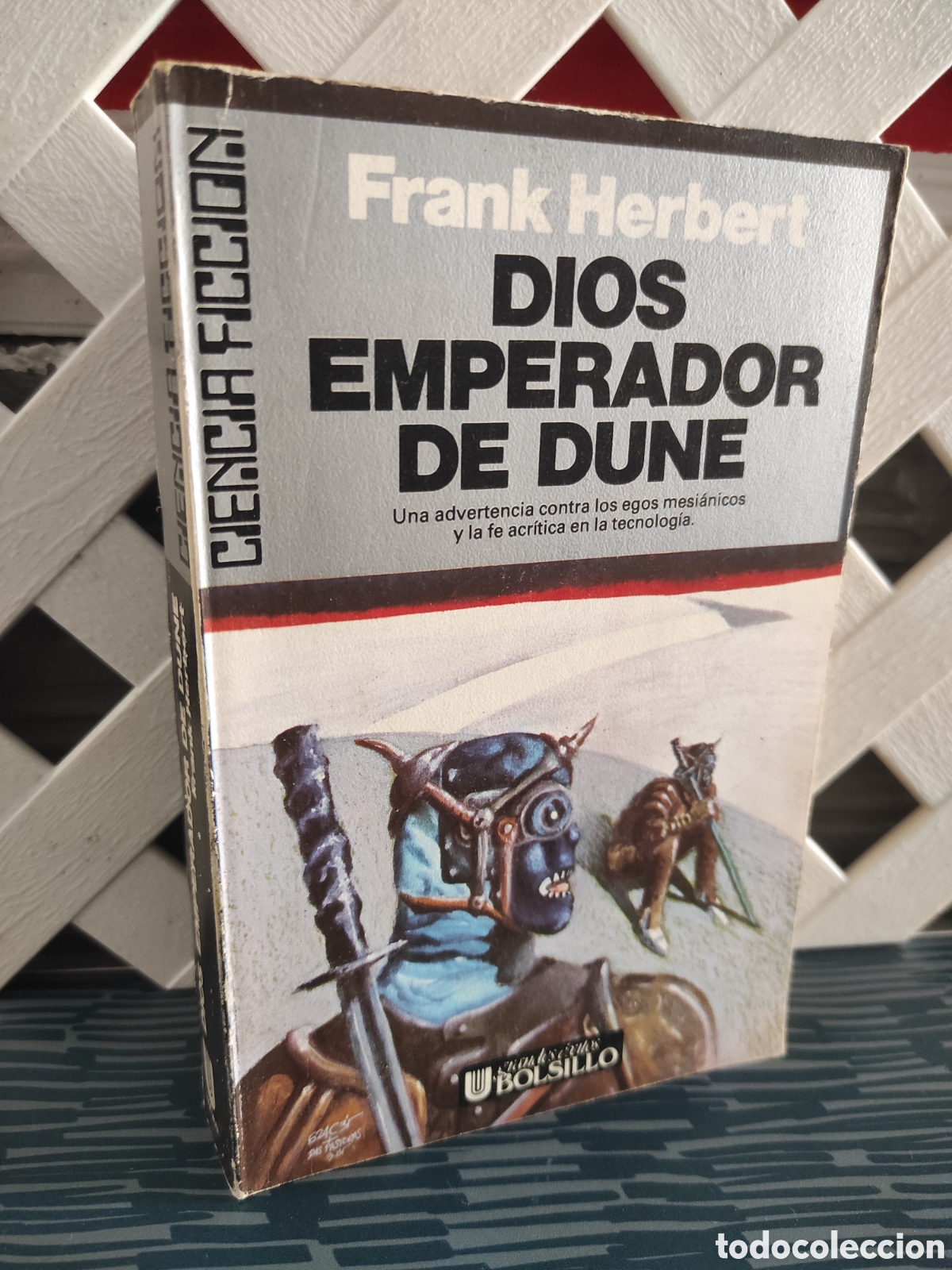 Libros de segunda mano: Dios emperador de Dune - Frank Herbert (PEDIDO MINIMO 10&euro;)