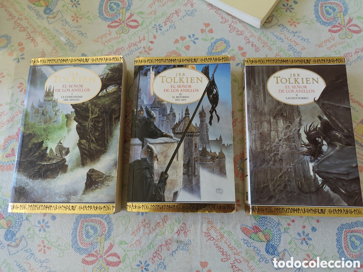 Second hand books: EL SE&Ntilde;OR DE LOS ANILLOS. Tolkien. Trilog&iacute;a completa &middot; Edici&oacute;n de bolsillo &middot; Minotauro &middot; 2001