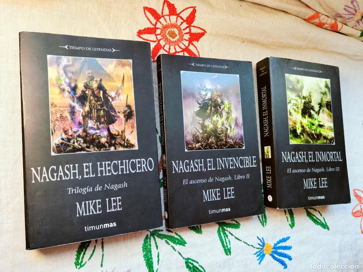 Libros de segunda mano: Trilog&iacute;a de Nagash. Completa. Warhammer. Timun Mas.