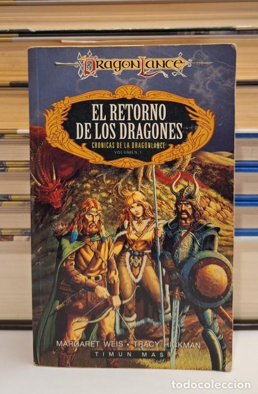 Libros de segunda mano: El Retorno de los Dragones - Casanovas, Tere - Editorial Timun Mas - Fantas&iacute;a &Eacute;pica, N&ordm; 1