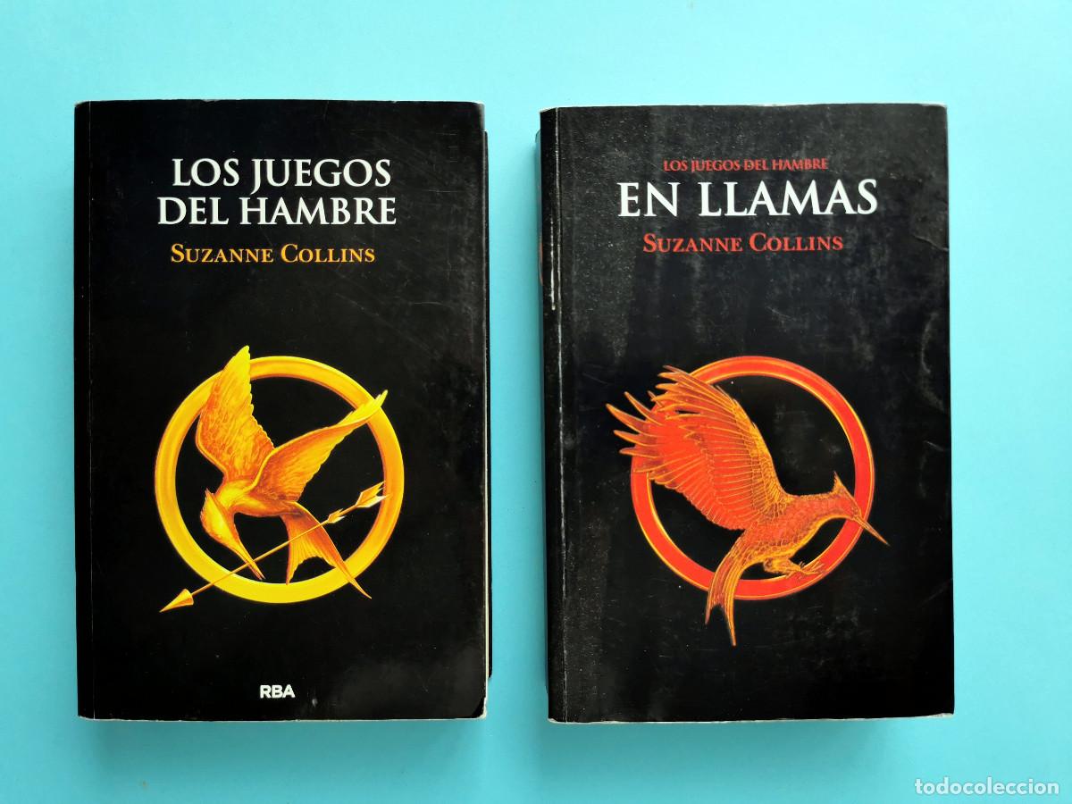 Libros de segunda mano: Los Juegos del Hambre. RBA-Molino + En llamas. Suzanne Collins. Molino