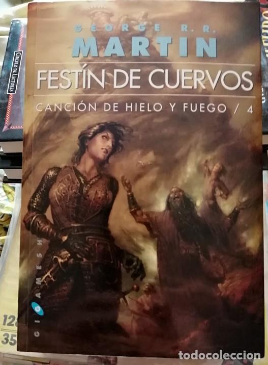 Libros de segunda mano: Fest&iacute;n de cuervos. Canci&oacute;n de hielo y fuego: 4