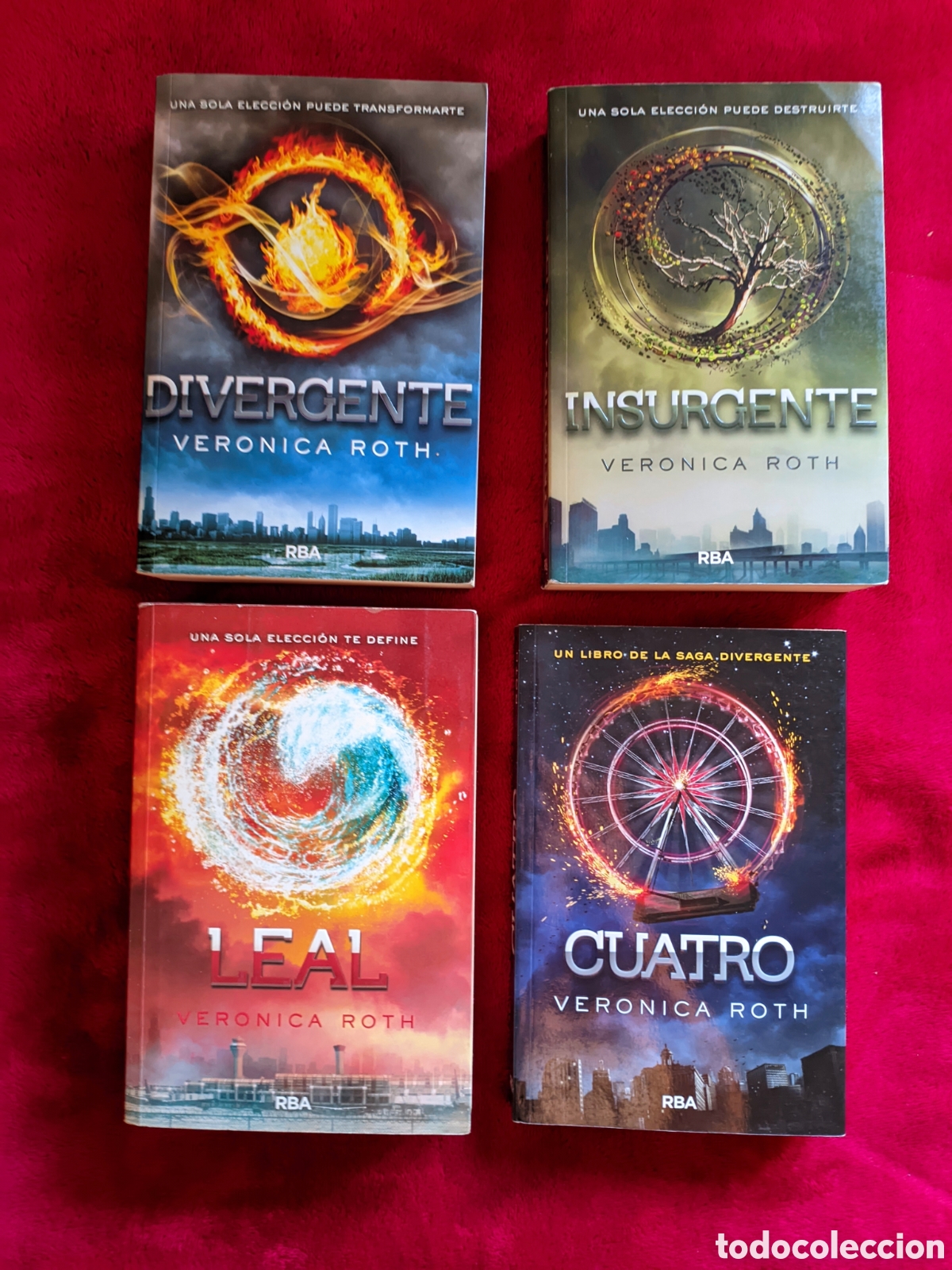 Libros de segunda mano: // Veronica Roth,Saga Divergente,primeras ediciones RBA/Molino