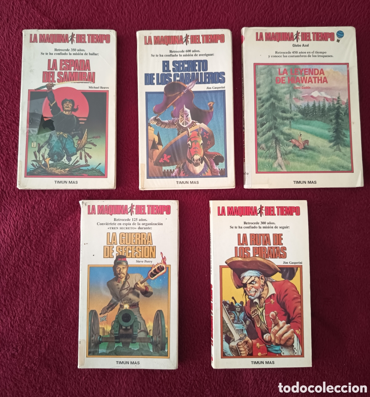 Libros de segunda mano: 5 Libros de la M&aacute;quina Del Tiempo