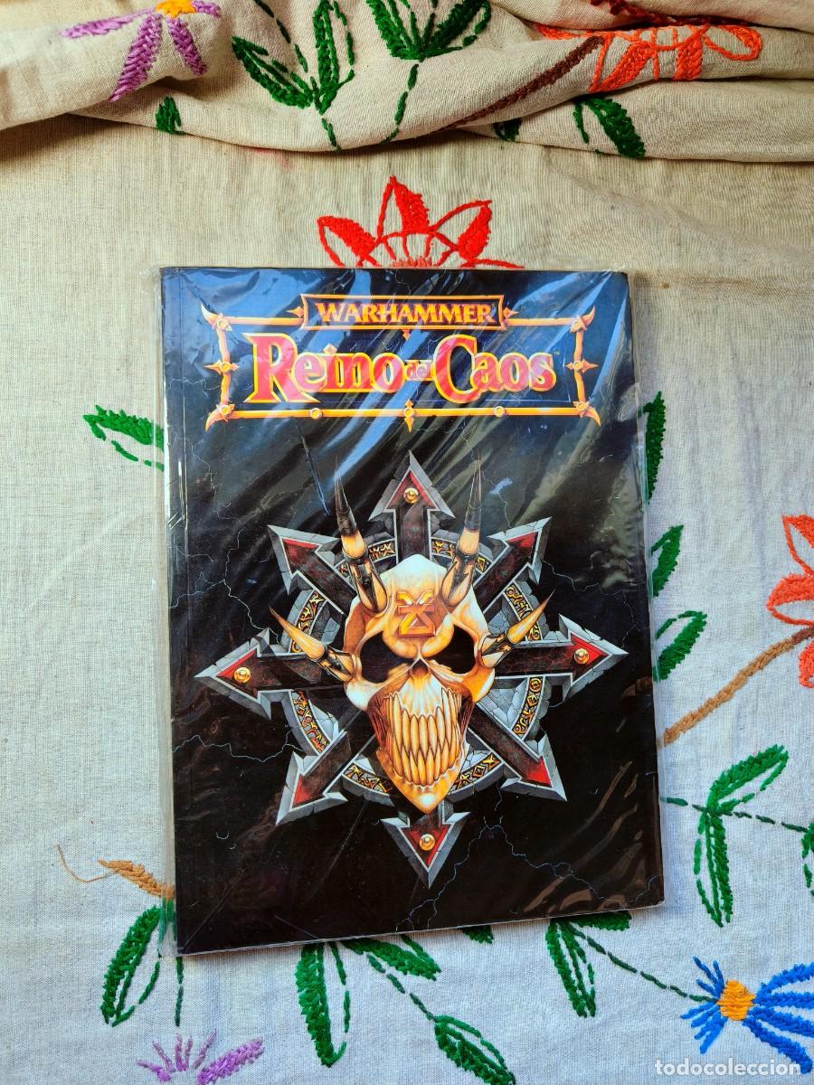 Libros de segunda mano: Reglamento Warhammer. Reino del Caos. Games Workshop. Suplemento, Codex Ej&eacute;rcitos.