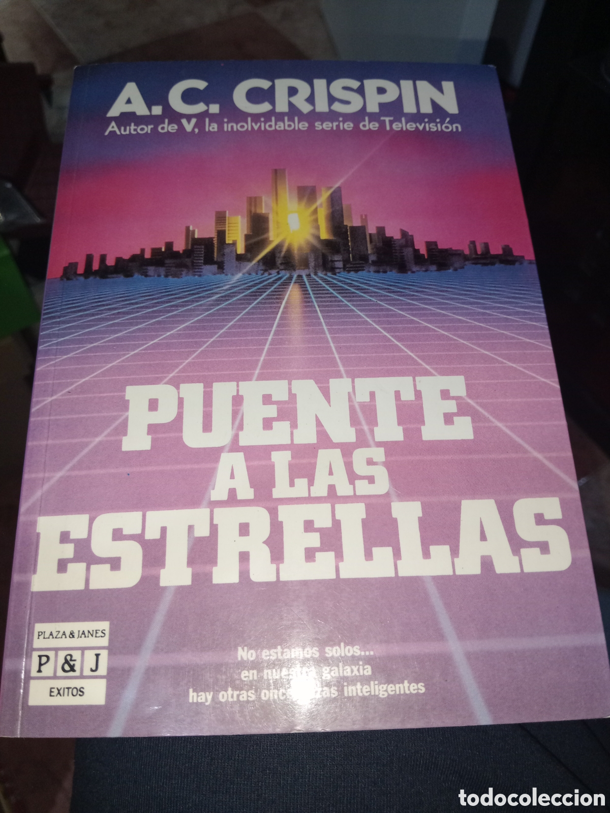Libros de segunda mano: Puente a las estrellas A.C. Crispin primera edici&oacute;n