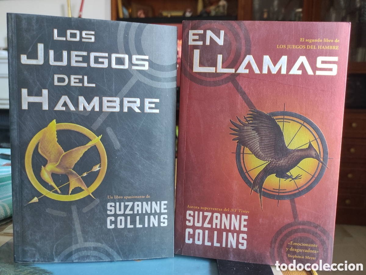 Libros de segunda mano: Suzanne Collins. Juegos del hambre y En llamas (PEDIDO MINIMO 10&euro;)